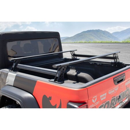 Go Rhino For Mounting Cargo Boxes Rooftop Tents Kayaks Bikes 300 Pound Max Capacity 36 Length 5935000T
